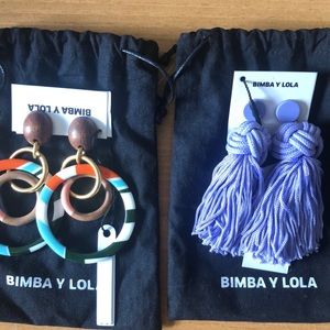 Bimba y Lola Earrings set of 2